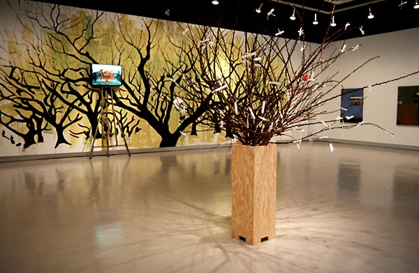 Orchard Diaries installation